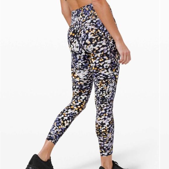 lululemon athletica Pants - EUCLululemon Fast Free Tight II 25" *Non-Reflective Nulux, Metropolis Glow Multi